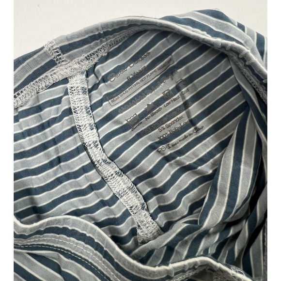 Sweet Bamboo Pjs Youth Size 8 Blue Stripe Vvguc - Picture 8 of 8